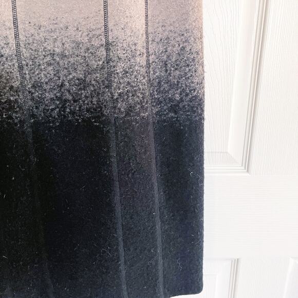 Olsen Europe Boiled Wool Blend Ombre Sheath Dress - Picture 5 of 7